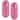 Beaded Pink Round Charger Plate 13" Set of 12 - 13" Dia x 0.5" H