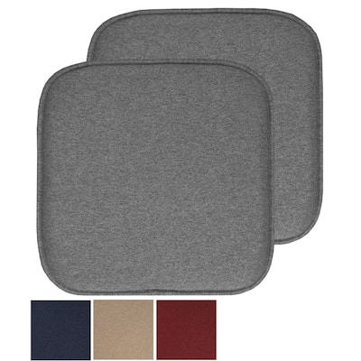 Charlotte Jacquard Cover Memory Foam Chair Pads