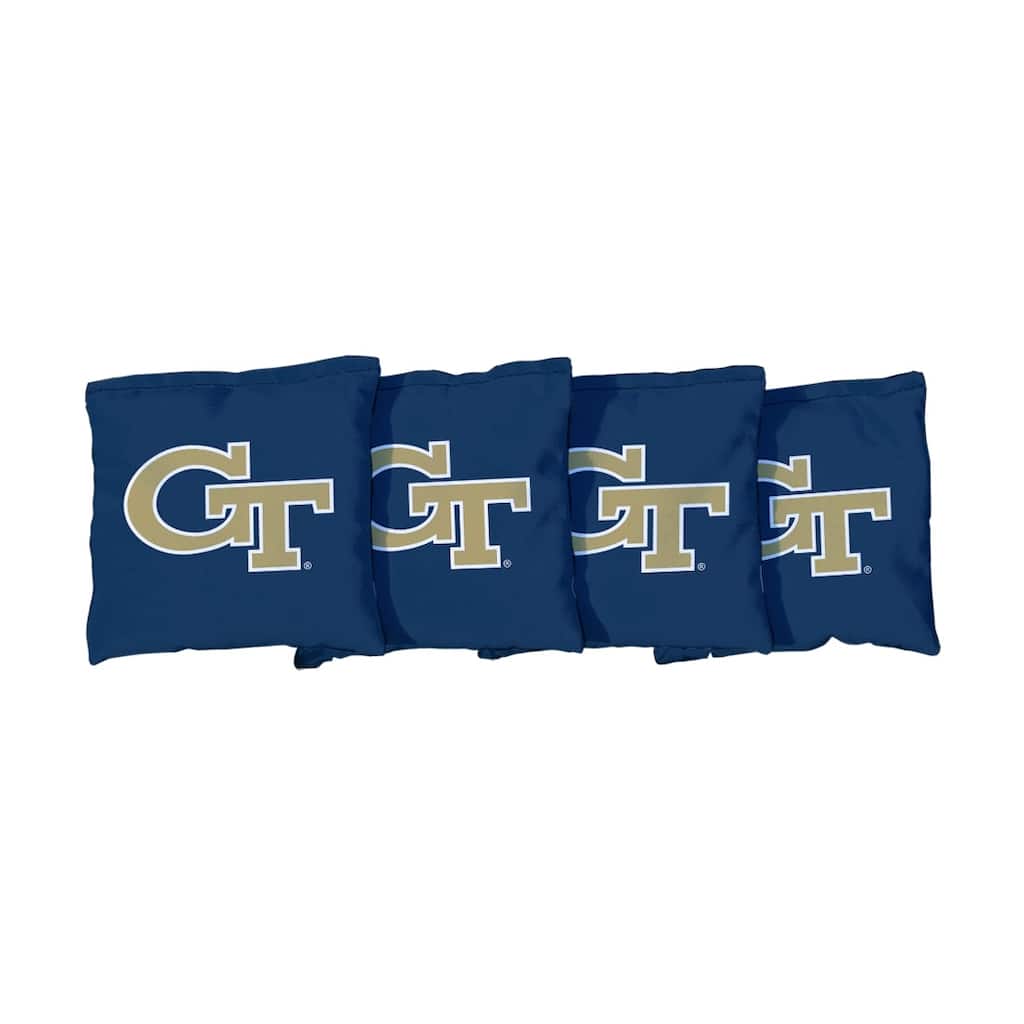 Georgia Tech GT Yellow Jackets Navy Cornhole Bags