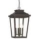preview thumbnail 1 of 5, The Great Outdoors 72175-C Irvington Manor 4 Light 13" Wide Outdoor Chelesa Bronze