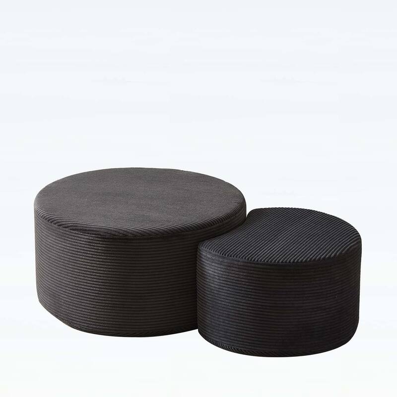 Nesting Coffee Table Set of 2,for Living Room