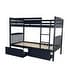 preview thumbnail 10 of 17, Somette Claire Twin Bunk Bed with Storage Drawers, Mattress not included