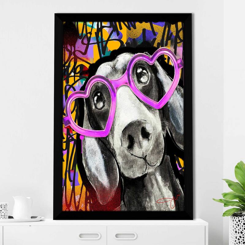 "Daschund" by Jodi Print on Acrylic