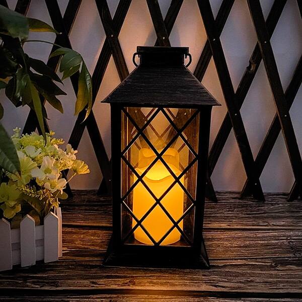Outdoor garden solar lanterns Bed Bath & Beyond 37522327