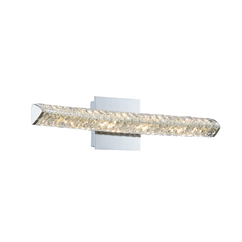 Allegri 035720-FR001 Aries 21" Tall LED Wall Sconce with Firenze - Chrome