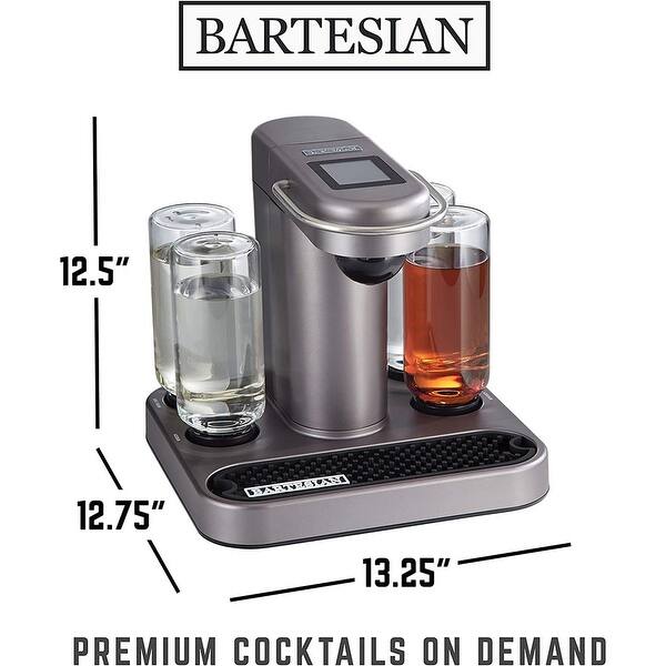 Bar Riesling Bartesian Home Bar Cocktail Machine Refurb with Riedel Riesling Glass ...