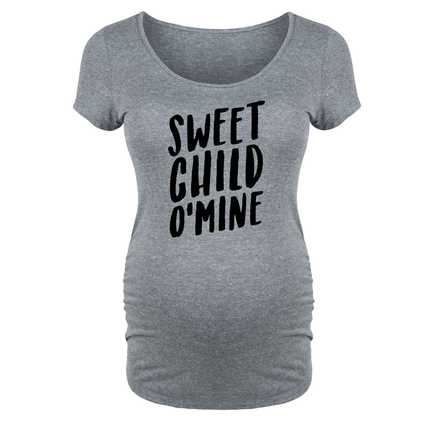 Shop Sweet Child O Mine Maternity Scoop Neck Tee Overstock