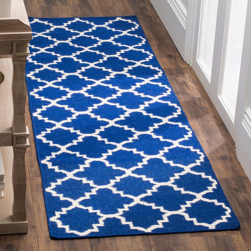 SAFAVIEH, Handmade Flatweave Dhurries Desanka Modern Moroccan Wool Rug