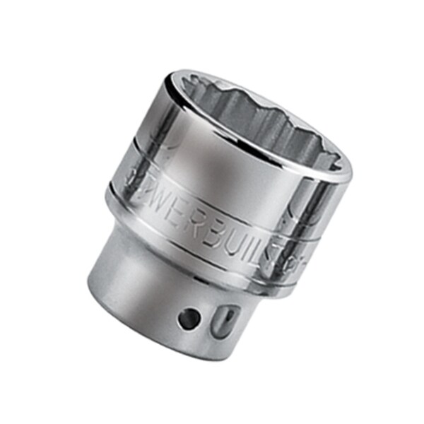 Powerbuilt 3/4-Inch Drive 12 Point SAE Socket 1-3/4-Inch - 643214