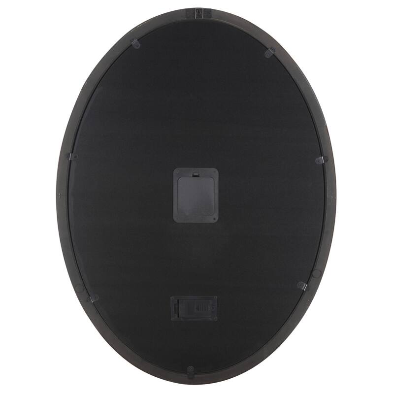 SEI Furniture Effi Roman 4 Number Gear Clock - 25"W x 3"D x 19"H