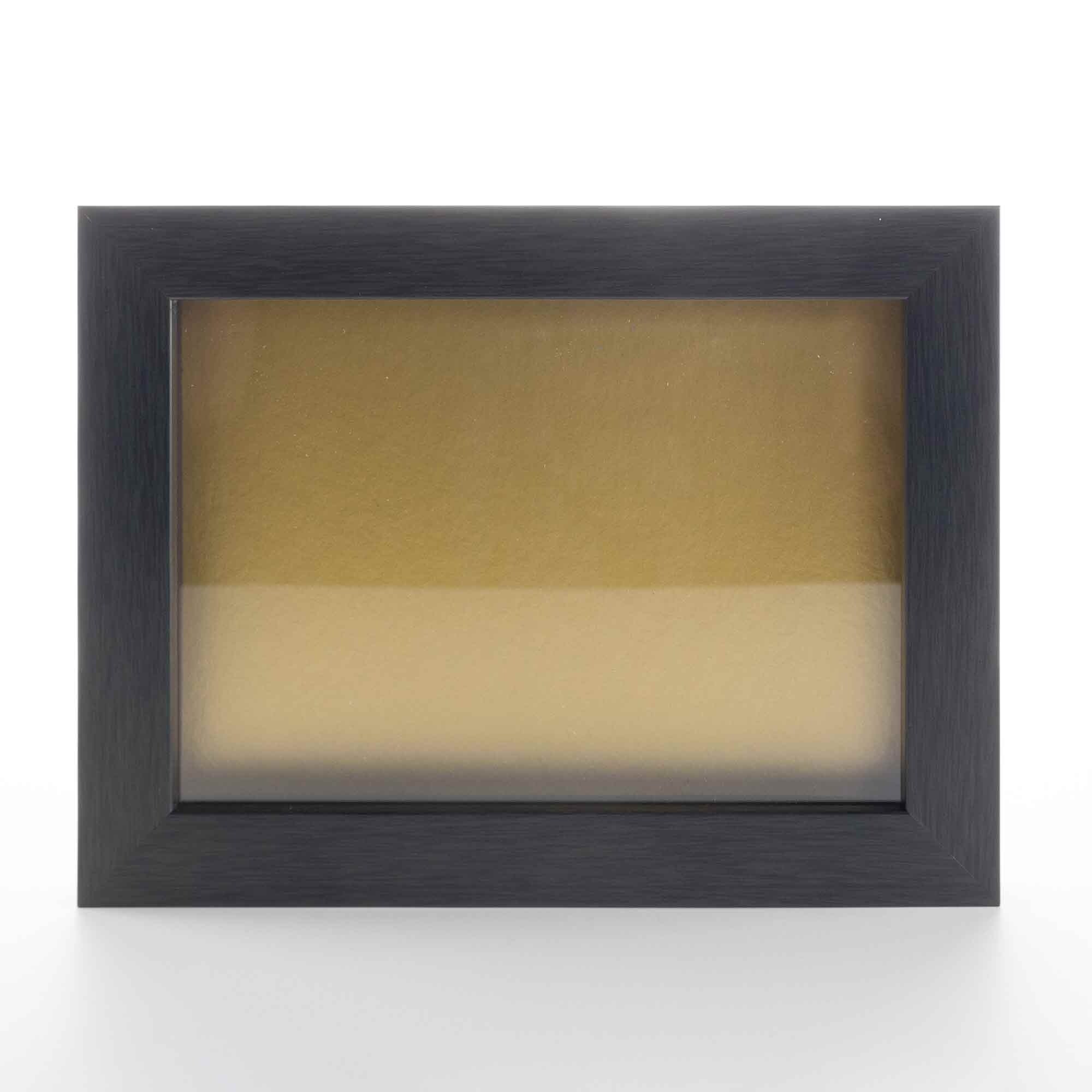 Charcoal 8x8 Wood Shadow Box with Black Acid-Free Backing - With 5/8  Usable Depth - With UV Acrylic & Hanging Hardware - On Sale - Bed Bath &  Beyond - 38022781