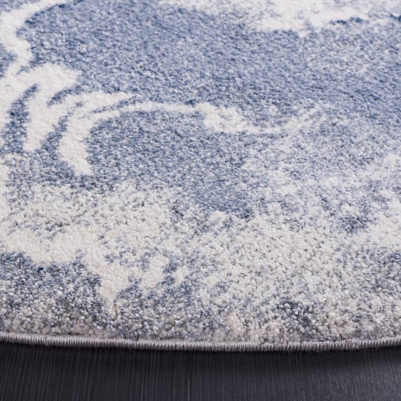 SAFAVIEH Cyrus Shag Kerasoula Abstract 1-inch Thick Rug