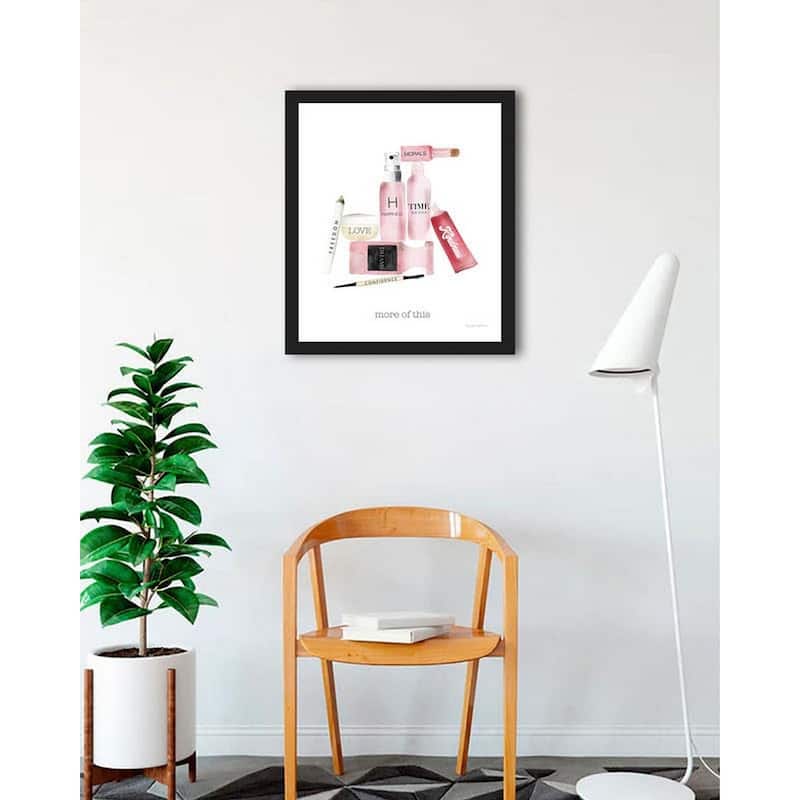 Inner Beauty IV Framed Poster - 24 x 32 Inch - Black