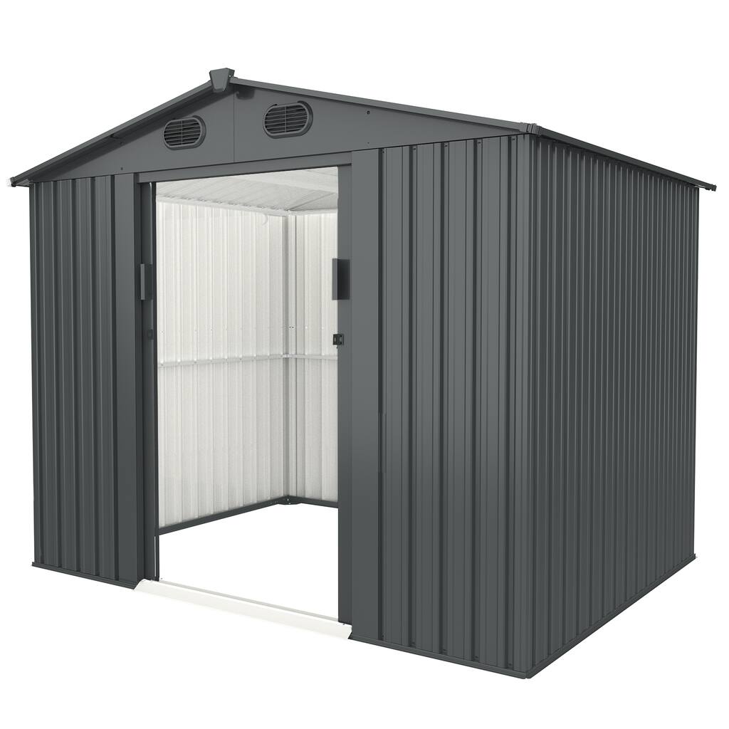 Outdoor Steel Storage Shed