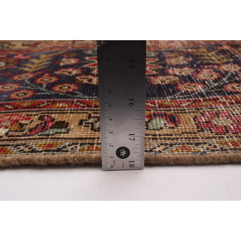 ECARPETGALLERY Hand-knotted Antalya Vintage Red Wool Rug - 9'5 x 12'8