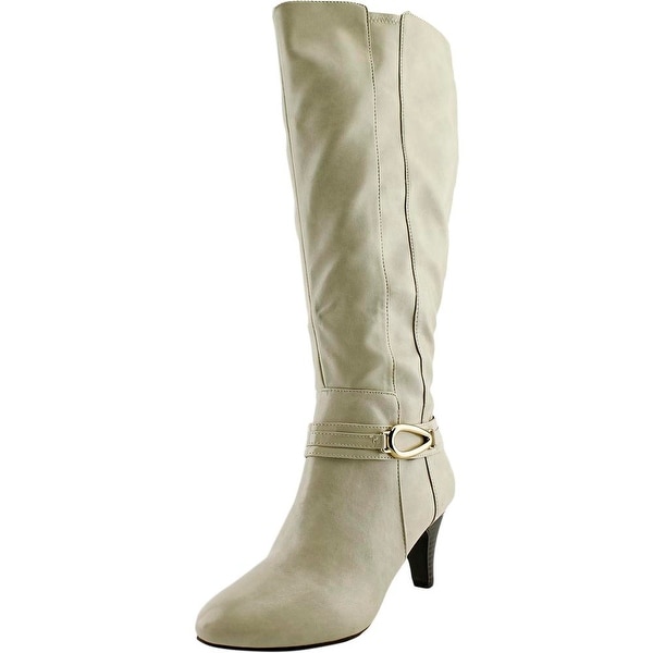 Karen Scott Holdenn Wide Calf Women Round Toe Synthetic Knee High Boot
