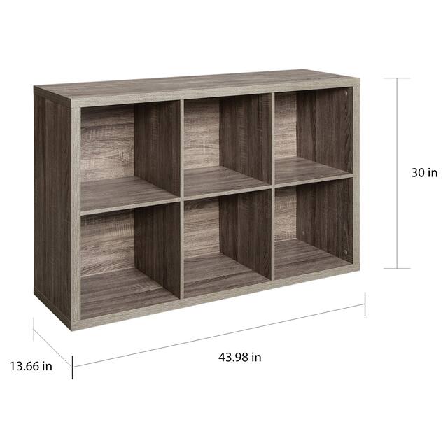 ClosetMaid Decorative Storage 6-cube Organizer