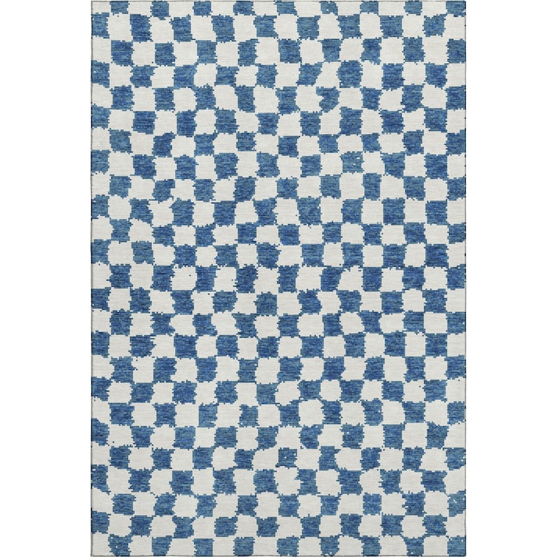 Premium Washable Super Soft Casual Checkered Mayfield Rug