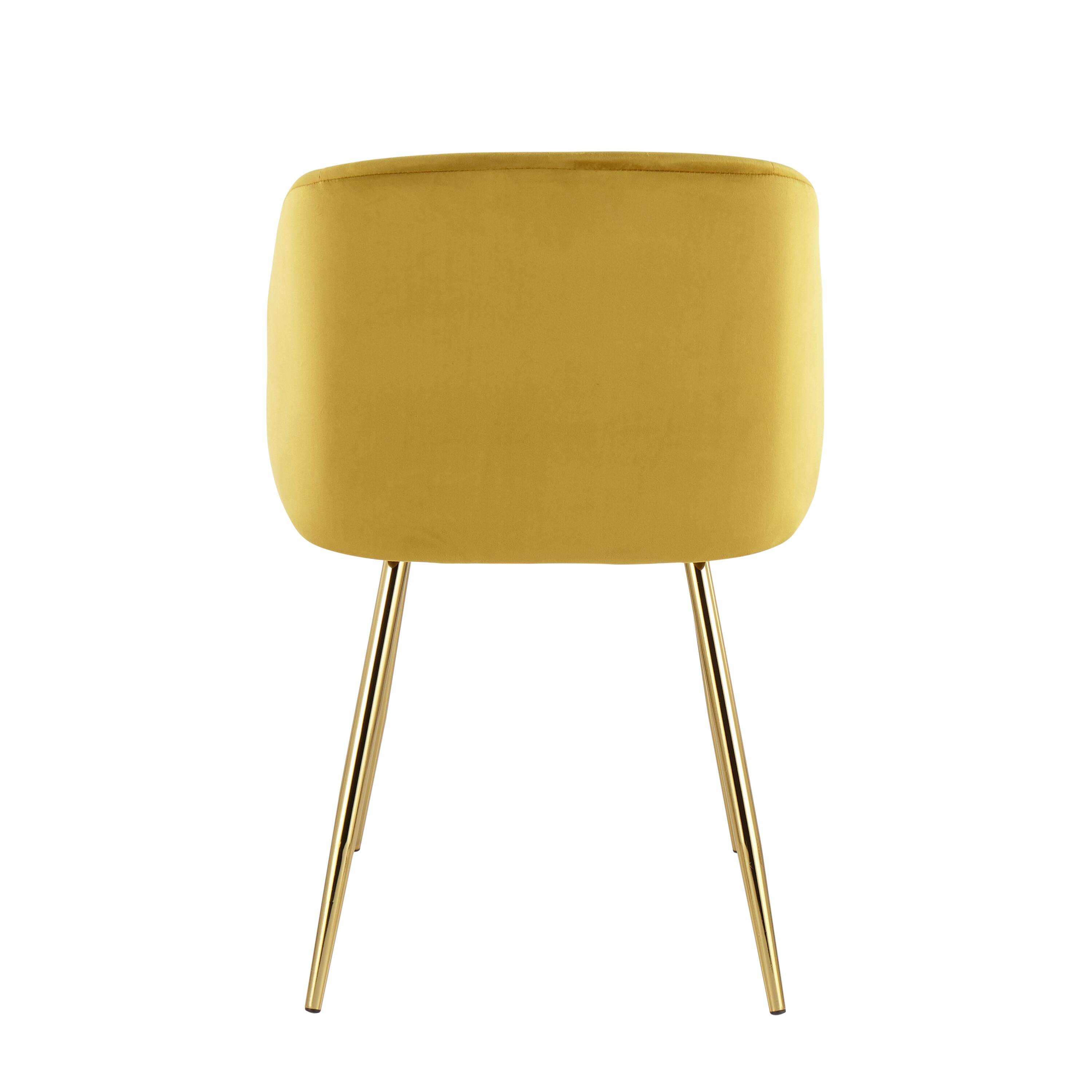 Silver Orchid Harding Upholstered Dining Chairs (Set of 2) N/A On