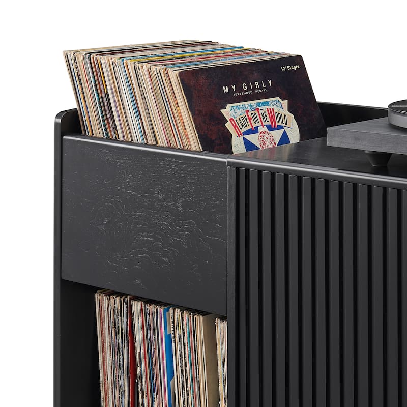 Crosley Arden Record Player Cabinet With Vinyl Storage