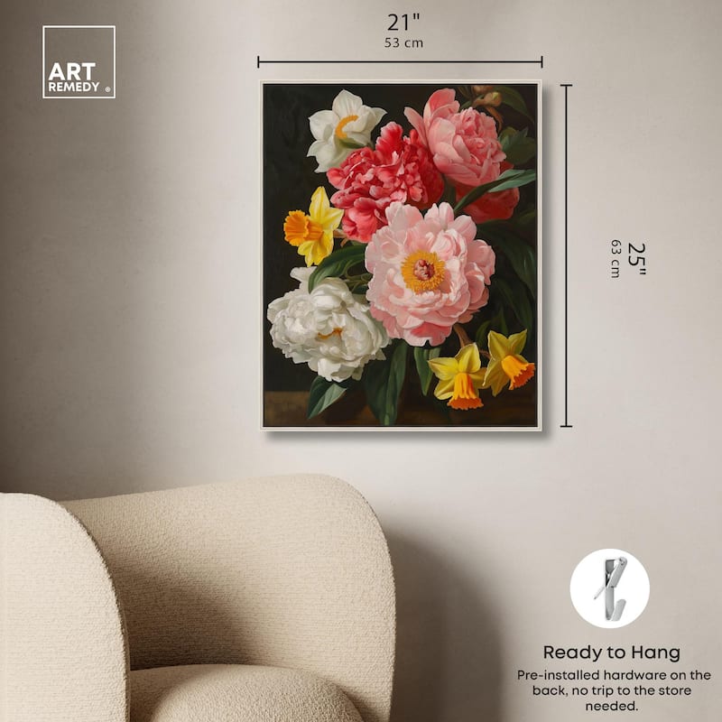 Garden's Glory Canvas by Art Remedy