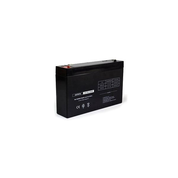Replacement AGM SLA Battery 6V-7Ah Single Pack Replacement AGM SLA Battery