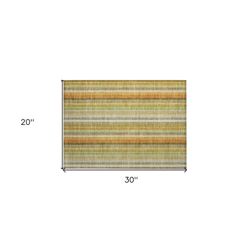 Bato Stripe Weather Resistant Versatile Elegance Outdoor Rug