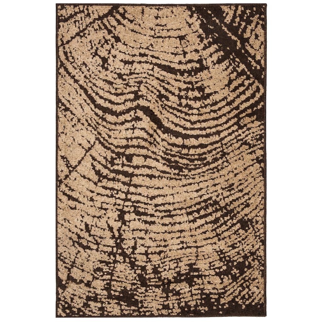 SAFAVIEH Kashmir Elyse Abstract Silky Polyester Rug