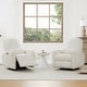 preview thumbnail 12 of 19, Freya Power Swivel Glider Recliner Nursery Chair