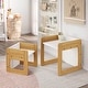 preview thumbnail 2 of 7, P'kolino Klick Duo Desk - Natural/White