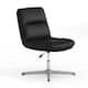 Option Black LeatherSoft/Chrome Frame
