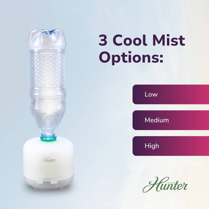 Hunter Aromatic LED Ultrasonic Humidifier