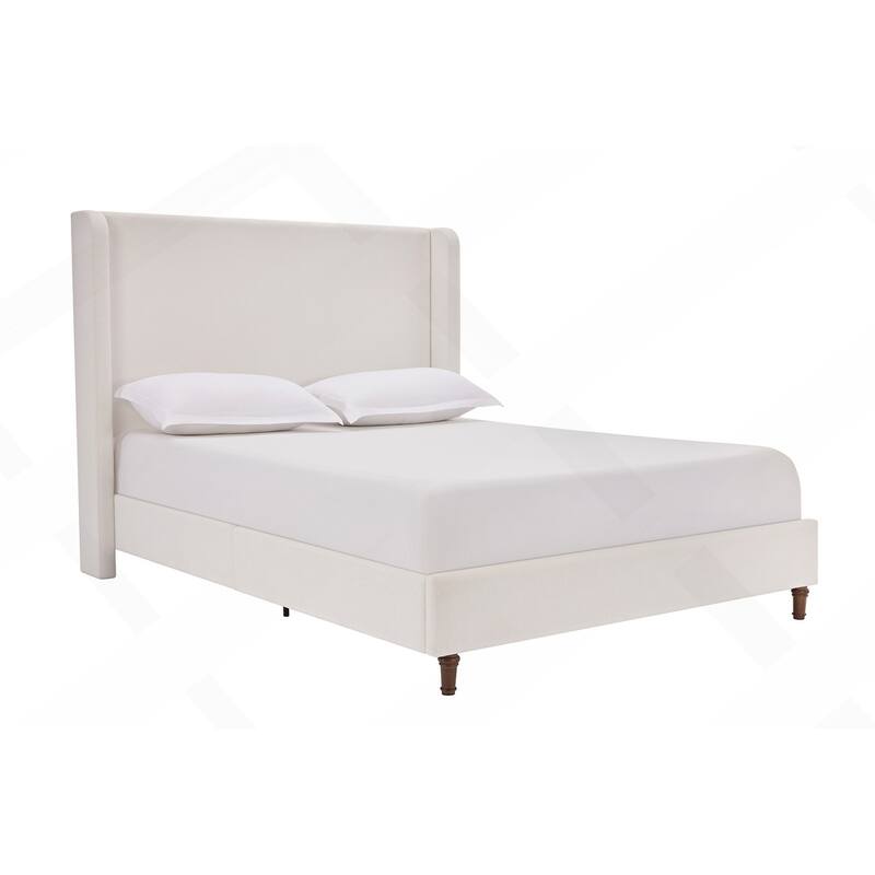 Elegant Upholstered Bed with Advanced Assembly and Sturdy Construction