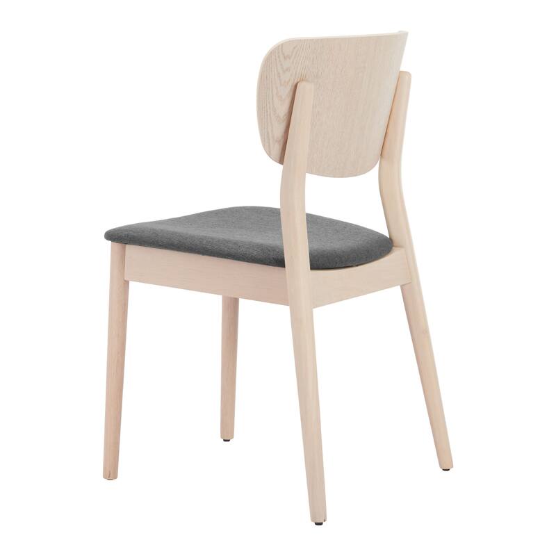 Kellua Dining Chair Gray & Natural - Gray/Natural
