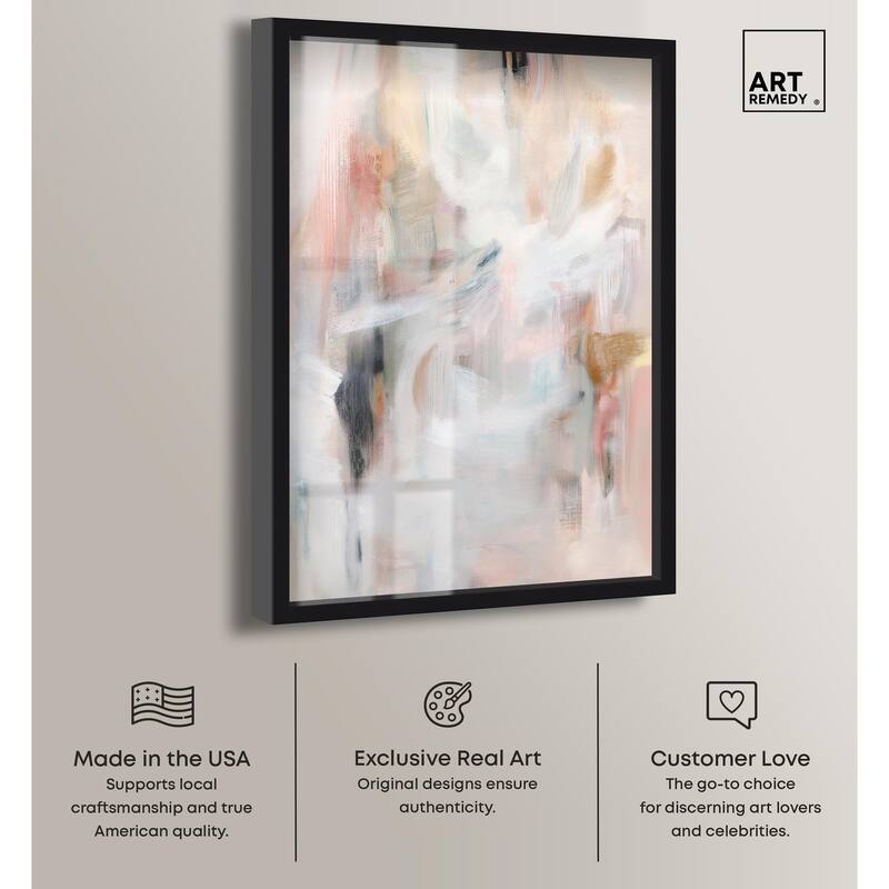 Drifting Colors II Shadowbox by Art Remedy