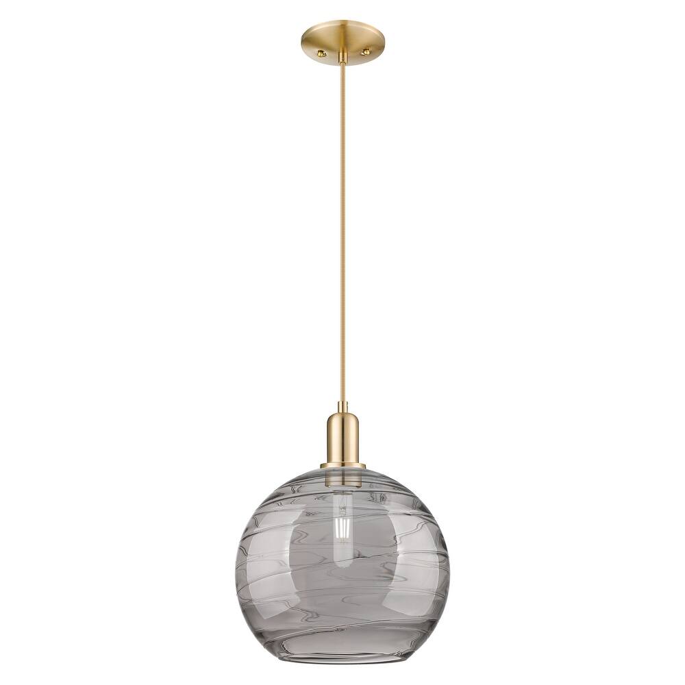 Innovations Lighting Endless Possibilities Arcadia - Athens Deco Swirl - 1 Light 12" Cord Hung Mini Pendant