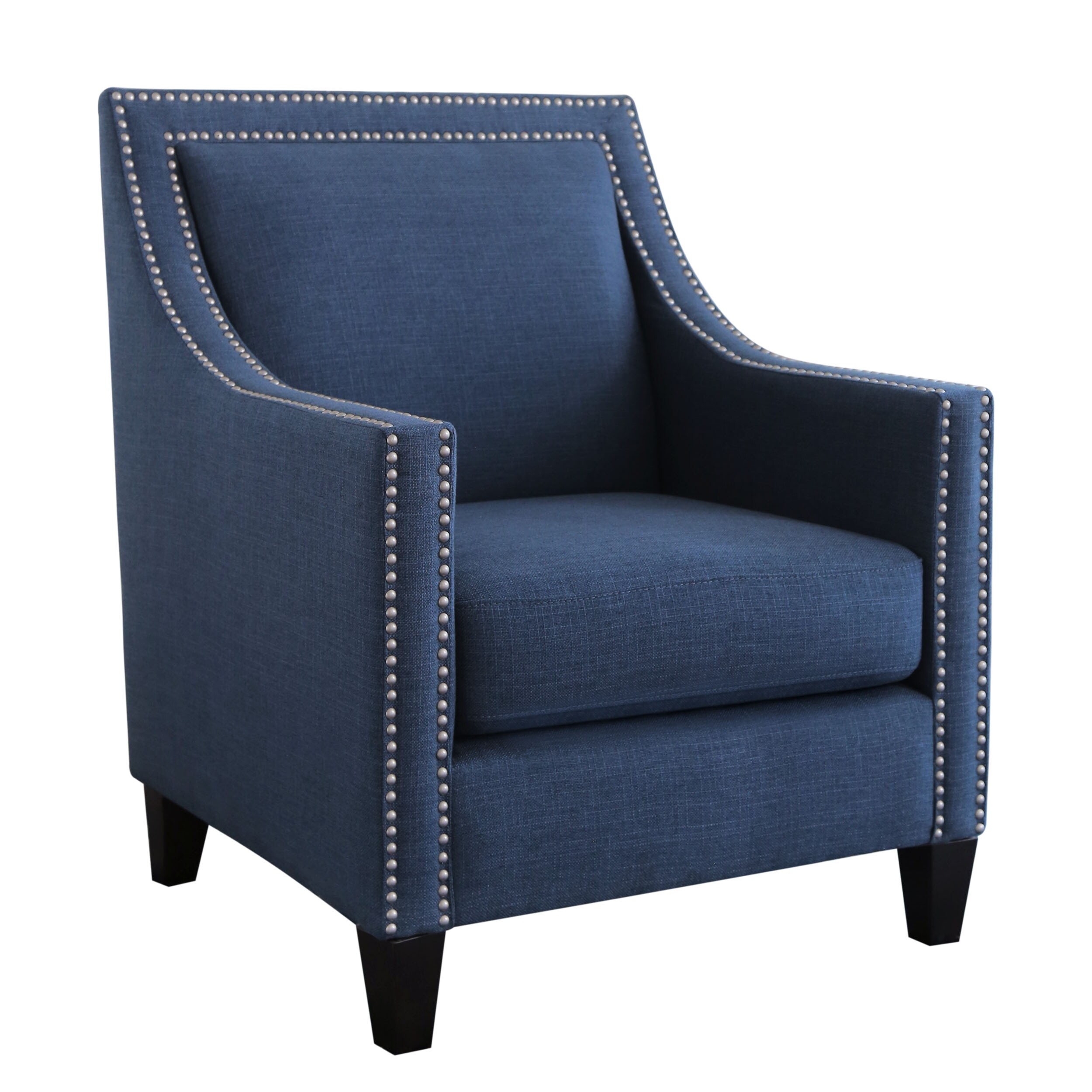 abbyson adrienne nailhead accent chair