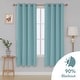 preview thumbnail 71 of 72, Deconovo Solid 52 Width Curtains Panel Pair(2 Panel) 52x72 Inch - Teal