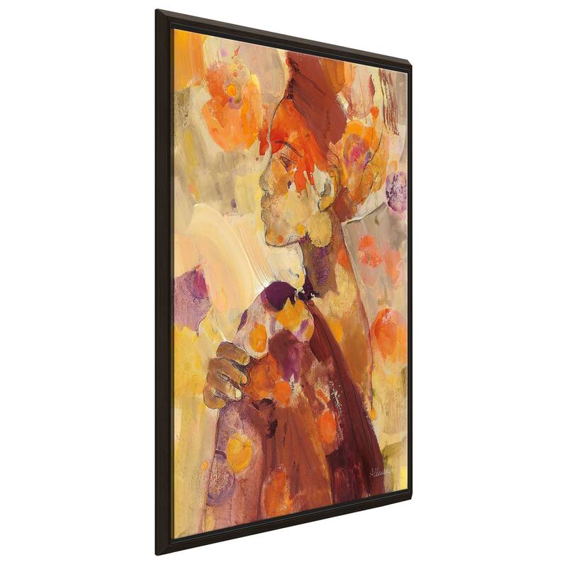 "Celebrate Beauty II" Print on Floating Canvas