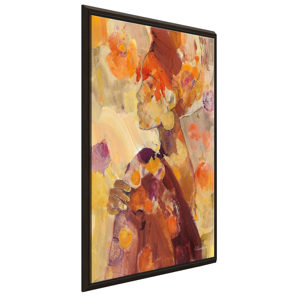 "Celebrate Beauty II" Print on Floating Canvas