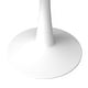 preview thumbnail 17 of 25, LeisureMod Bristol 40" Round Dining Table for 4 with Sintered Stone Tabletop in White Base for Kitchen & Dining Room