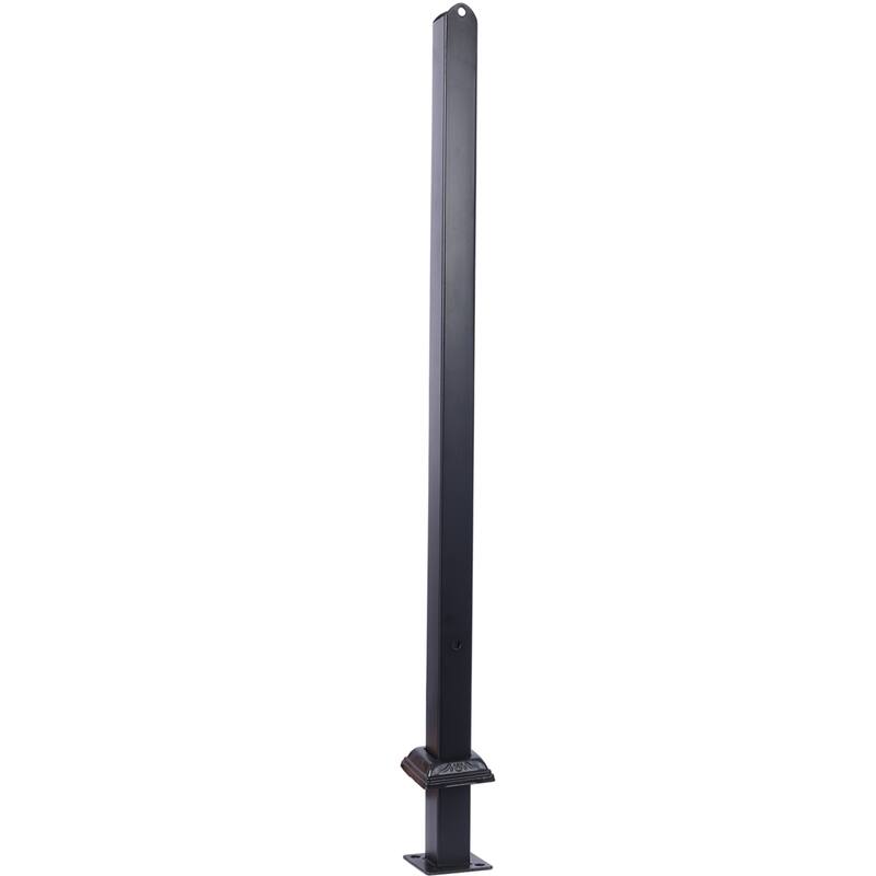Handrails for Outdoor Steps,Fit 3 or 4 Steps Outdoor Stair Railing