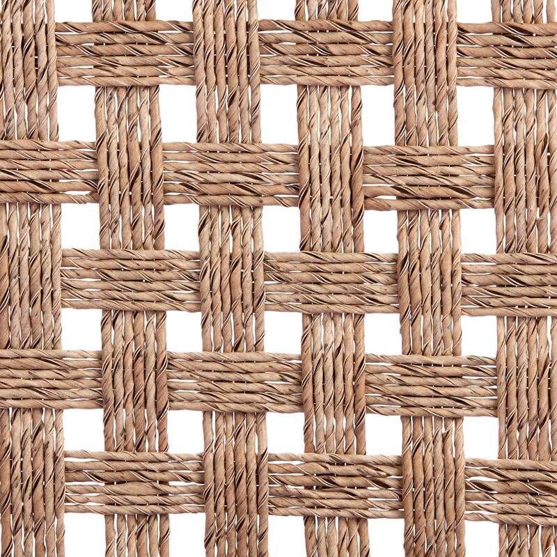 Christopher Knight Home - 7-Piece Acacia Wood Outdoor Dining Table Set with Wicker Woven Dining Chairs