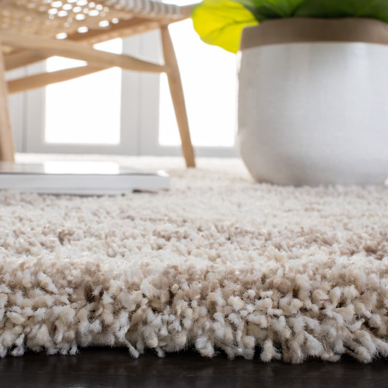 SAFAVIEH Hudson Shag Estella Diamond Trellis 2-inch Thick Rug