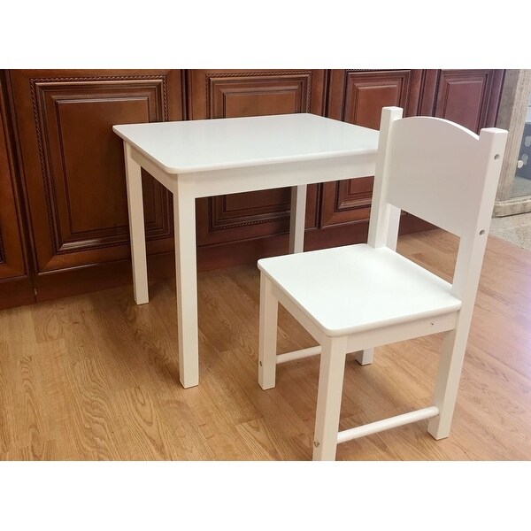 sturdy children's table and chair set