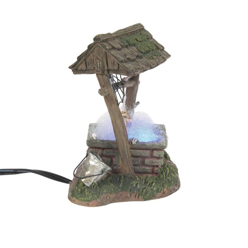 Department 56 Village Halloween Accessories Haunted Well LED Lighted Accessory - 4030787
