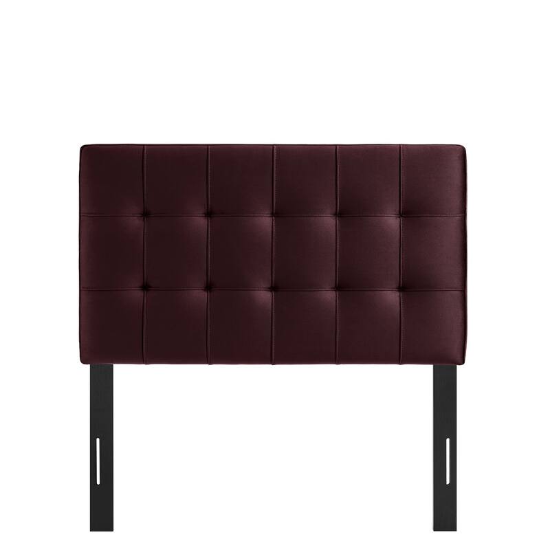 Lily Biscuit Tufted Performance Velvet Headboard