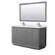 Option Dark Gray / Brushed Nickel Hardware