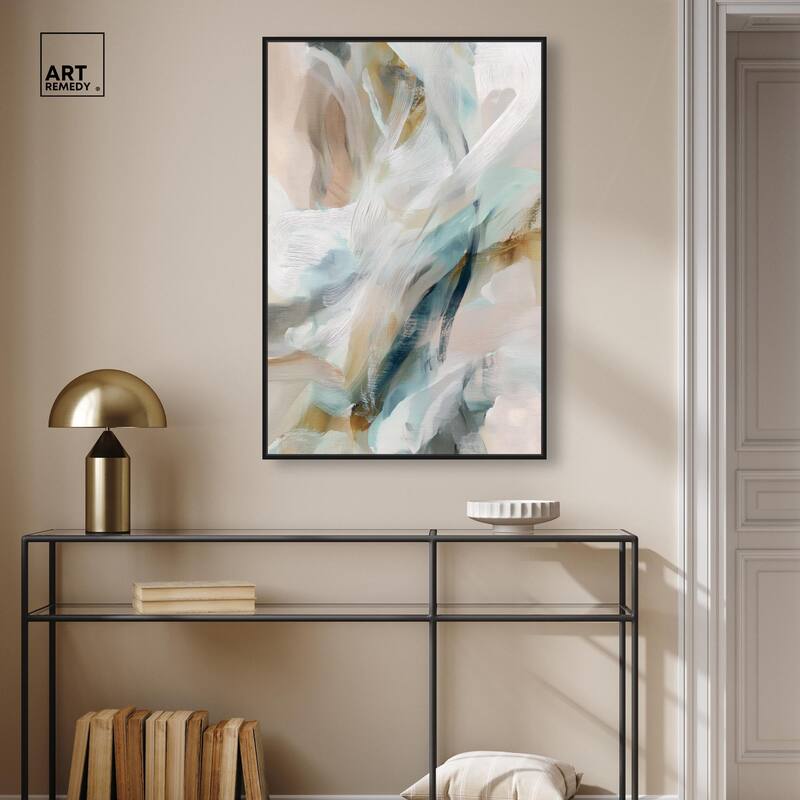 Whispering Colors I Canvas by Art Remedy