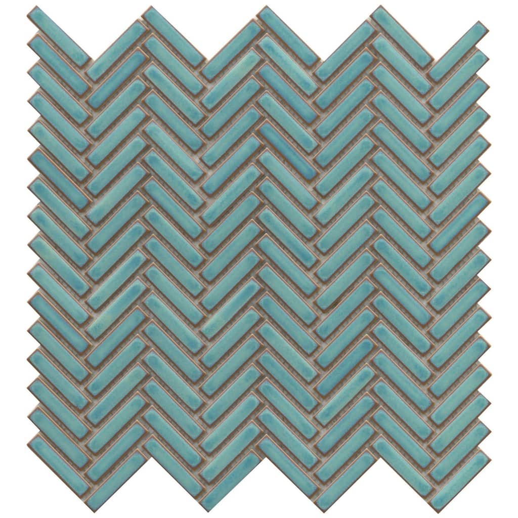 Emser Tile W95REGA1111MMHB Regala - 11" x 11" Chevron Wall Tile -